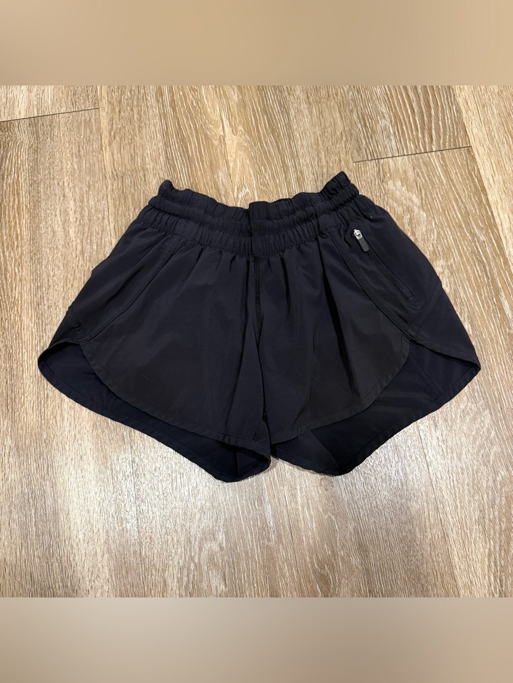 Black lululemon shorts